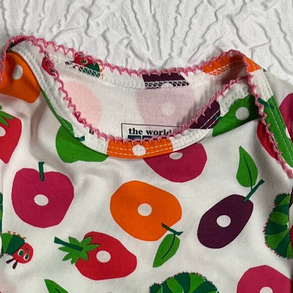 Eric Carle "Fruit Toss" Layette Gown ~ New with tags - Picture 3 of 6